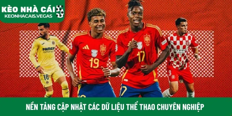 Nền tảng cập nhật các dữ liệu thể thao chuyên nghiệp